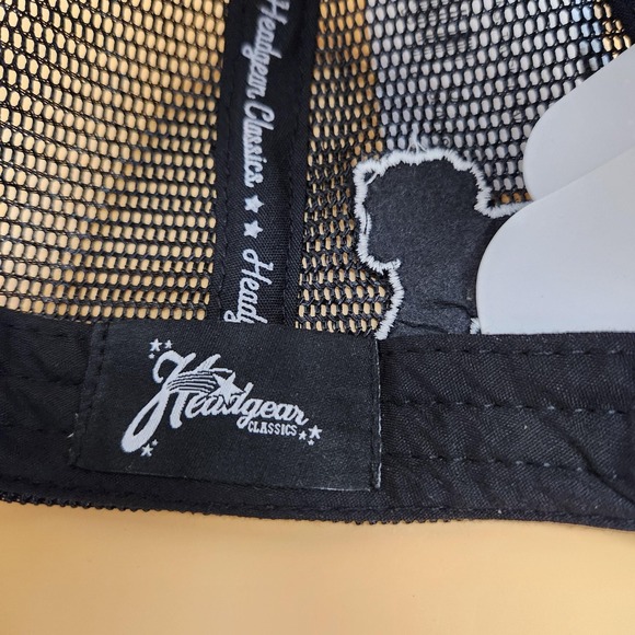 Houston Texas Hat Cap‎ Snap Back One Size Red White Black Trucker Greetings Mens - Picture 8 of 10